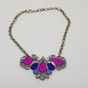 J. Crew chunky gold chain statement necklace